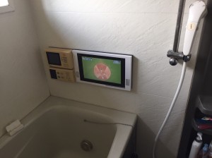 リンナイ　浴室テレビ